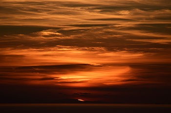 Nature, Sunset, Sky, Clouds, Bright HD wallpaper