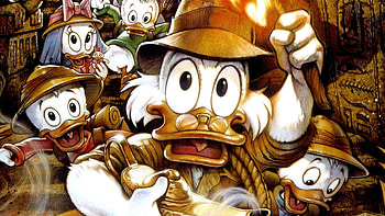 DuckTales Animation, Treasure of the Lost Lamp, , Disney HD wallpaper