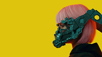 Cyber Girl , cyberpunk, scifi, artist, artwork, digital-art HD wallpaper