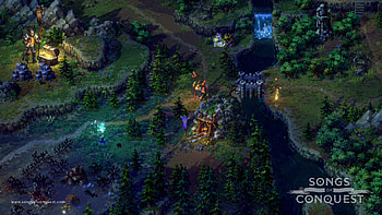 Songs of Conquest, 2D billboards, 3D environments, Tactical gameplay HD wallpaper