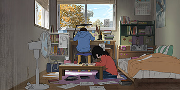 Ayumu Fujino and Kyomoto, movie, Anime, Look Back, Ayumu Fujino, Kyomoto HD wallpaper