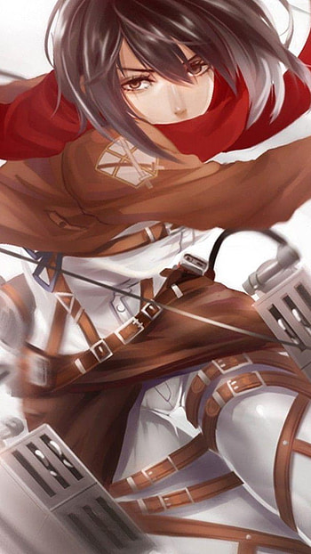 Ackerman girl, mikasa ackerman, anime, attack on titan HD phone wallpaper