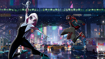 Spider-Gwen & Miles Morales Blaze Through Spider-Verse | Ultra, Spider-Gwen, Miles Morales, movie, Spider-Man: Into The Spider-Verse HD wallpaper