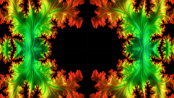 Trippy Psychedelic Fractal, trippy, psychedelic, aesthetic, pattern, Abstract, fractal HD wallpaper
