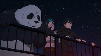 Panda & Kirara & Megumi, Jujutsu Kaisen 3rd Season, Jujutsu Kaisen, Panda (Jujutsu Kaisen), Kirara Hoshi, Megumi Fushiguro HD wallpaper