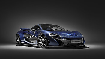 Mclaren P1 Blue, mclaren, cars HD wallpaper