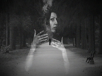 thinking of you..., miss, sad, white, black, thinking HD wallpaper