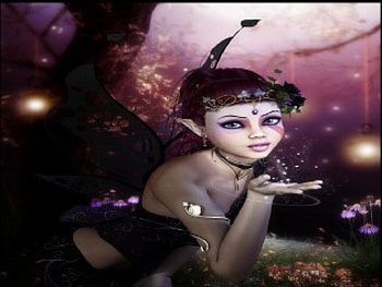 faerie kisses, faerie, kisses HD wallpaper