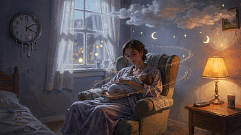 Moonlit Parent Lullaby — HD wallpaper