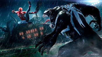 Marvel's Spider-Man 2 : Epic Showdown with Venom, video game, Marvel's Spider-Man 2, Venom HD wallpaper