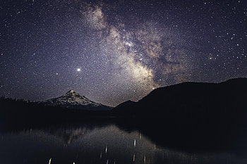 Lost Lake Milky Way Time Lapse , lake, milky-way, nature HD wallpaper