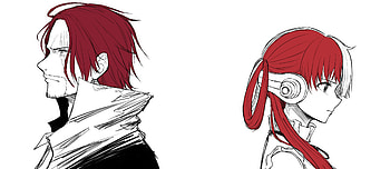 Shanks & Uta, Uta (One Piece), Shanks (One Piece), Anime, One Piece HD wallpaper