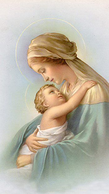 Mother Mary With Baby Jesus HD phone wallpaper