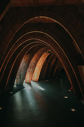 Architecture, Building, Miscellanea, Miscellaneous, Corridor, Arch, Tunnel, Arches HD phone wallpaper