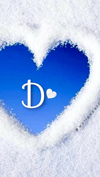 D Letter, Sky Background HD phone wallpaper