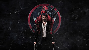 Deadpool Hitching A Ride On Wolverine Shoulders, deadpool-and-wolverine, deadpool-3, deadpool, wolverine, 2024-movies, movies, hugh-jackman, superheroes, artist, artwork, digital-art HD wallpaper