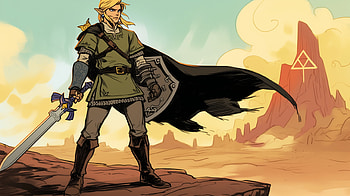 Epic Link: from The Legend of Zelda, video game, The Legend of Zelda, Link HD wallpaper