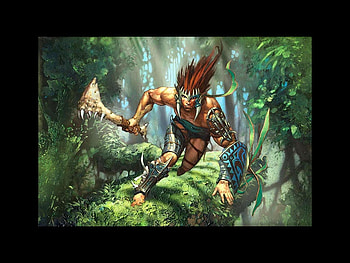 warrior, game, fantasy, nomad HD wallpaper