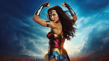 Wonder Woman With A Classic Touch, wonder-woman, superheroes, artwork, digital-art, ai HD wallpaper