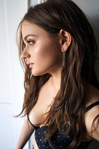 Joey King, eye, jaw, Hollywood actress HD phone wallpaper