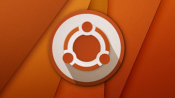 Ubuntu Material Design, ubuntu, logo, computer, linux HD wallpaper