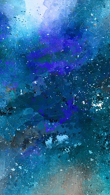 Blue Watercolor Texture HD phone wallpaper