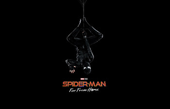 Spider-Man: Far From Home, 2019 movie, black stealth suit HD wallpaper