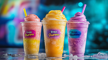 It’s Slurpee Day. Claim your frozen drink at 7-Eleven, drink, Slurpee, food HD wallpaper