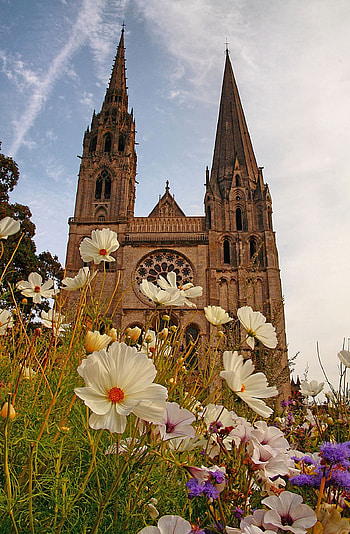 Catrale de Chartres, Catrale nogent le rotrou, Travel HD phone wallpaper