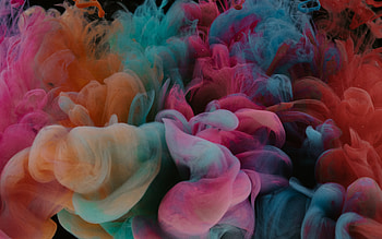 Smoke, colors, abstract, graphy HD wallpaper