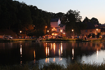 Talsi by night., other, summer, nature, sunsets HD wallpaper