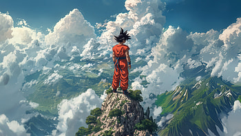 Goku Legacy Of The Saiyan, goku, anime, artist, artwork, digital-art, ai HD wallpaper