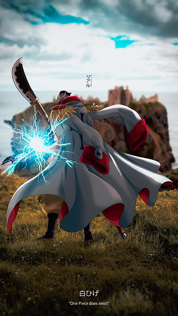 White Beard, yonko, marineford, r34ld1, manga, shirohige, whitebeard, gear5, onepiece, anime, newgate HD phone wallpaper