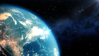 Earth view from Space, from, space, Earth, outer HD wallpaper