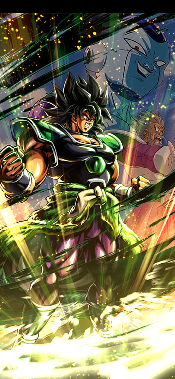 Broly, broly movie, dragon ball legends, fury HD phone wallpaper