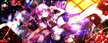 Touhou, girl, anime, dream HD wallpaper