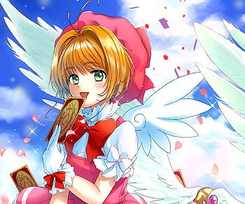 Sakura Kinomoto, Sakura Kinomoto, Anime, Cardcaptor Sakura HD wallpaper