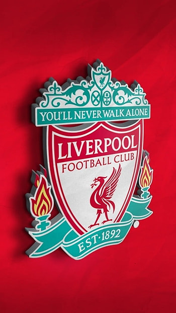 Liverpool, Red Background HD phone wallpaper