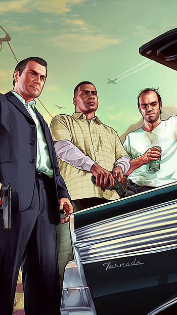 video game, Grand Theft Auto V HD phone wallpaper
