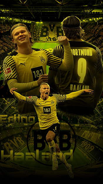 Haaland, ligue1, psg, club, france, bundesliga, football, dortmund, borussia, foot HD phone wallpaper