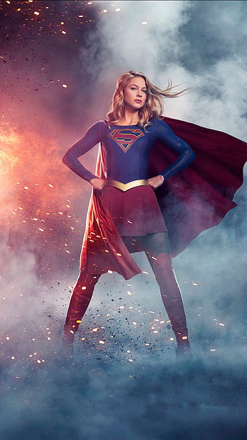 Melissa Benoist, hollywood actress, supergirl HD phone wallpaper