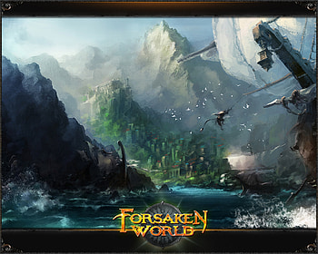 Forsaken World 2, background, perfect world, forsaken world, mountain HD wallpaper