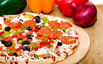 Food, Pizza HD wallpaper