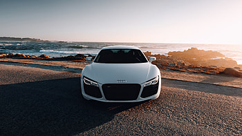 White Audi R8, audi-r8, audi, cars, behance HD wallpaper