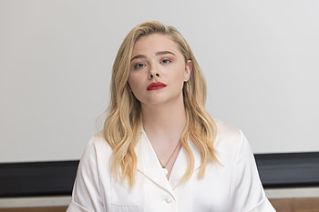 Beautiful, Chloe Grace Moretz, red lips HD wallpaper