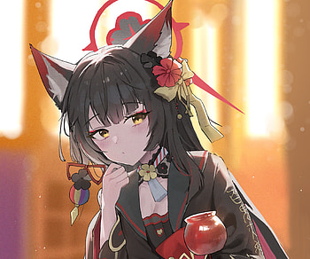 Kosaka Wakamo, Kosaka Wakamo, video game, Blue Archive HD wallpaper