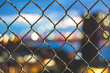 Glare, Miscellanea, Miscellaneous, Grid, Fence HD wallpaper