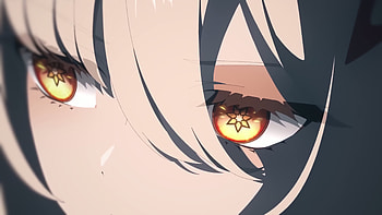 Genshin Impact Ronova Eye Close-Up, video game, Genshin Impact, Anime Eyes HD wallpaper