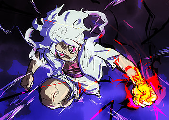 Monkey D. Luffy - Gear 5, Monkey D. Luffy, Gear 5 (One Piece), Anime, One Piece HD wallpaper