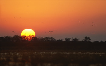 Landscape, Sunset, Sky, Sun HD wallpaper